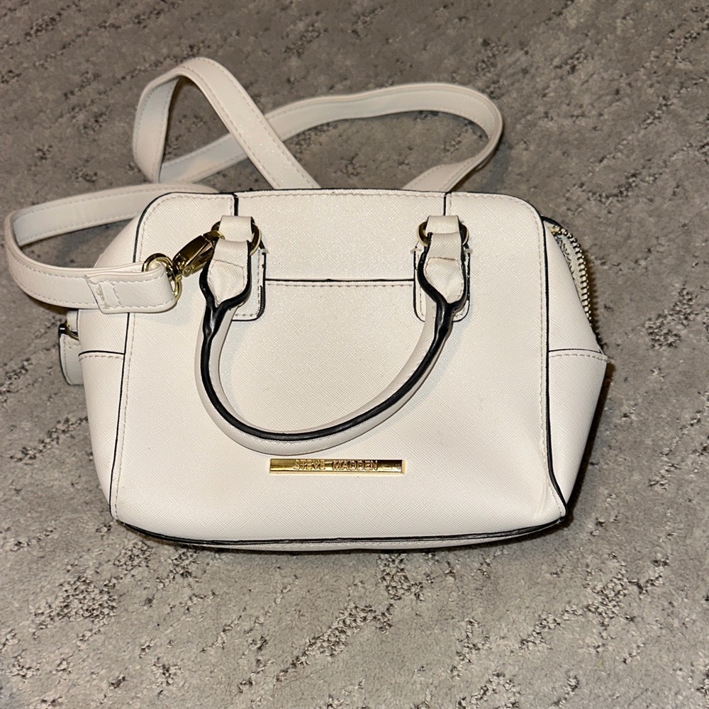 Steve Madden White Mini Bag